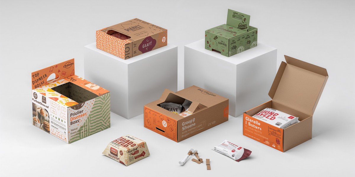 Applying Bright Colors To Gain Attention To Custom Dispenser Boxes