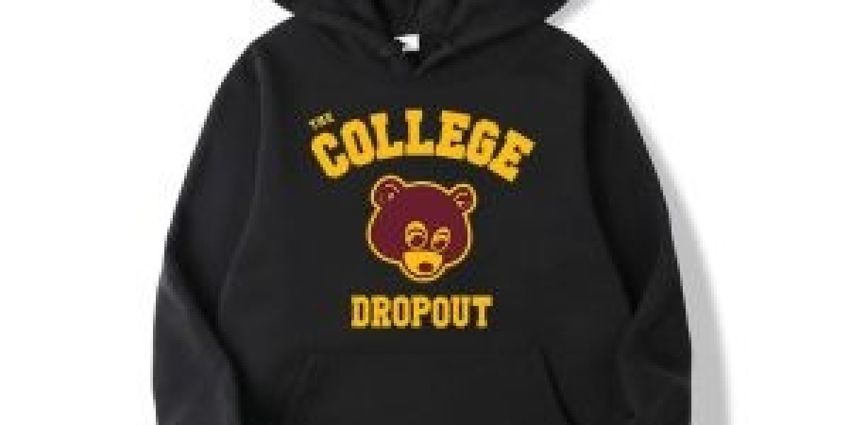 Kanye West The College Dropout Black Hoodie – A Timeless Streetwear Icon