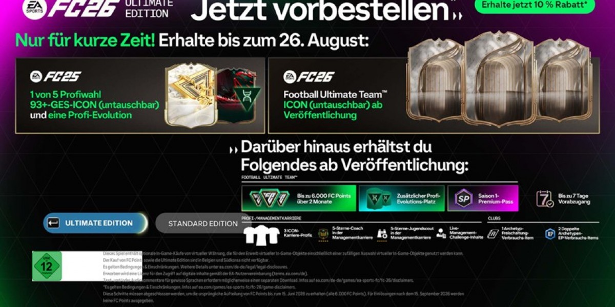 EA Sports FC 26 – Release, Editionen & Vorbestellung